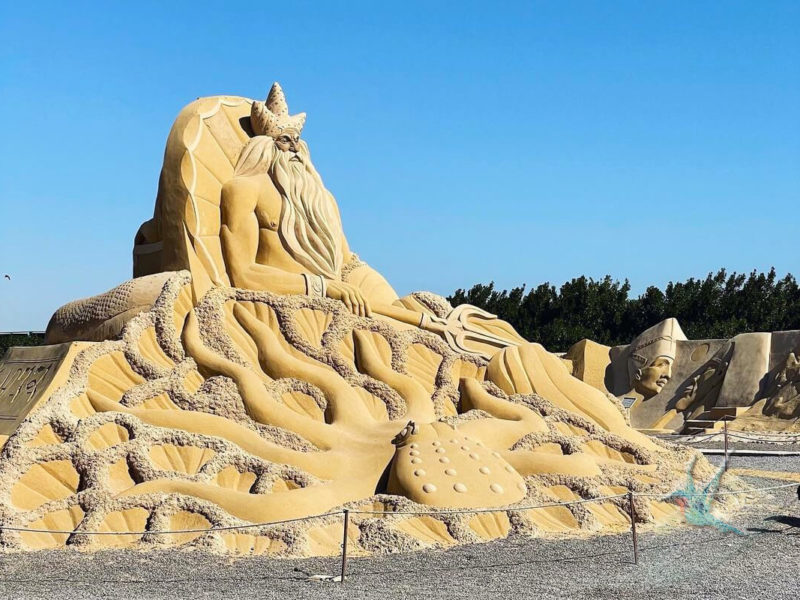 Песочный музей Sand City в Хургаде
